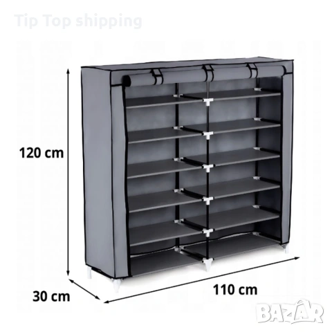 Промоция 🔥 Голям текстилен шкаф , снимка 3 - Шкафове - 53798156