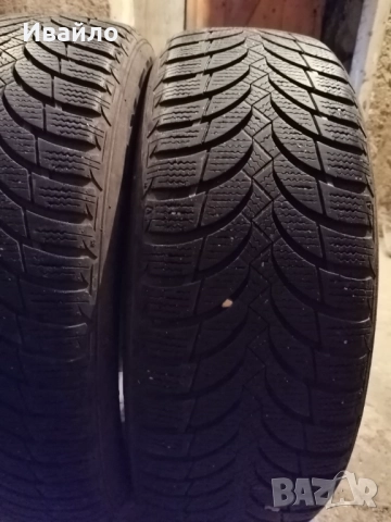 Продавам 2 броя зимни гуми 195.60.16 на 1 сезон дот 2019 Nexen , снимка 2 - Гуми и джанти - 52592357