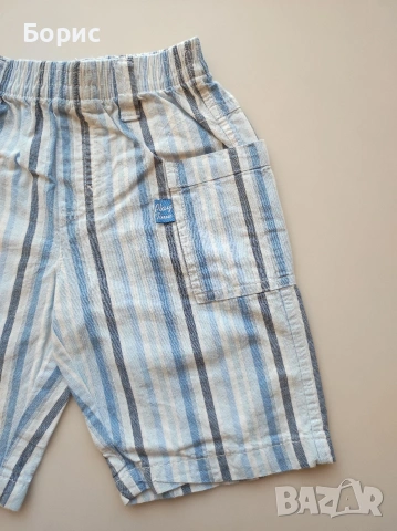 OVIESSE - 9-12м - 80см - Детски Бермуди изрязан етикет, снимка 3 - Панталони и долнища за бебе - 53499750