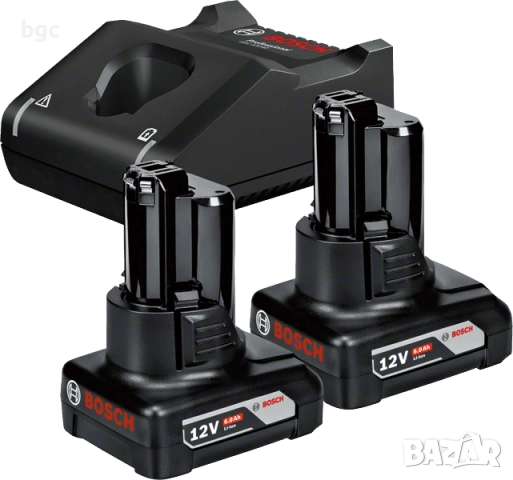 НОВА Bosch Professional Винтоверт Бормашина Bosch Professional - 1бр 6Аh Батерия + Зарядно + Комплек, снимка 2 - Винтоверти - 52550046