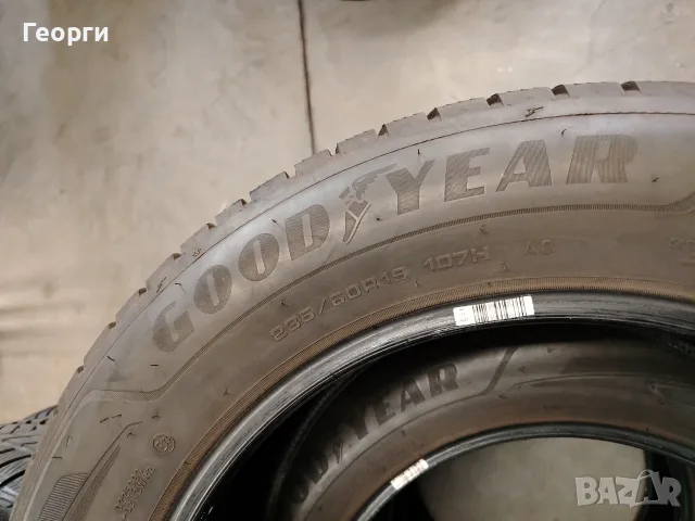 4бр.зимни гуми 235/60/19 Goodyear, снимка 3 - Гуми и джанти - 56336133