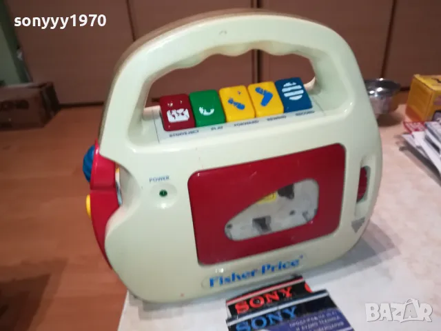 марков ретро касетофон с микрофон за колекция 2203251633, снимка 2 - Радиокасетофони, транзистори - 49597174