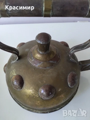 Старинен чайник за декорация., снимка 3 - Други ценни предмети - 51139304