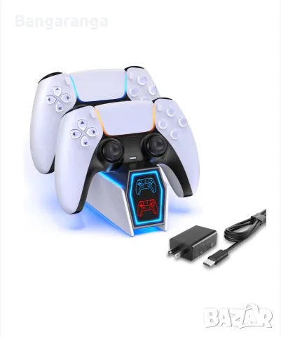 Зарядна станция за PlayStation 5 контролери , снимка 3 - Аксесоари - 56199097