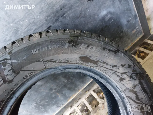 2бр.зимни гуми HANKOOK 235/65/16C 115R DOT 3522, снимка 6 - Гуми и джанти - 48726122