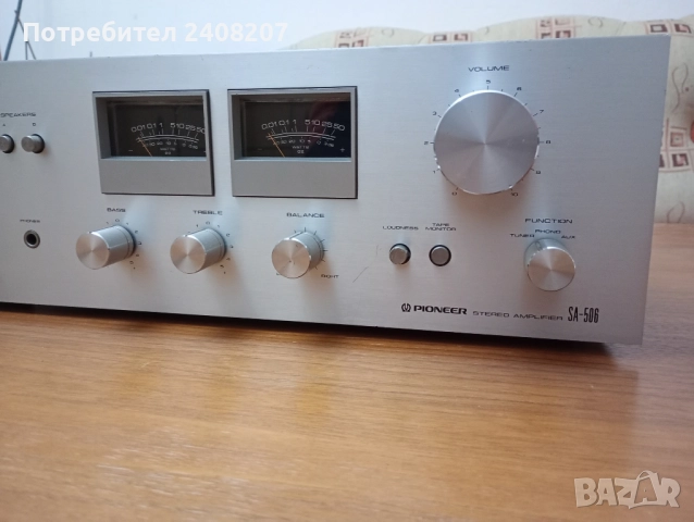 Pioneer SA-506, снимка 5 - Ресийвъри, усилватели, смесителни пултове - 52553907