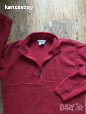 COLUMBIA Men's II Half Zip Fleece - страхотен мъжки полар ХЛ КАТО НОВ, снимка 3 - Спортни дрехи, екипи - 39341192