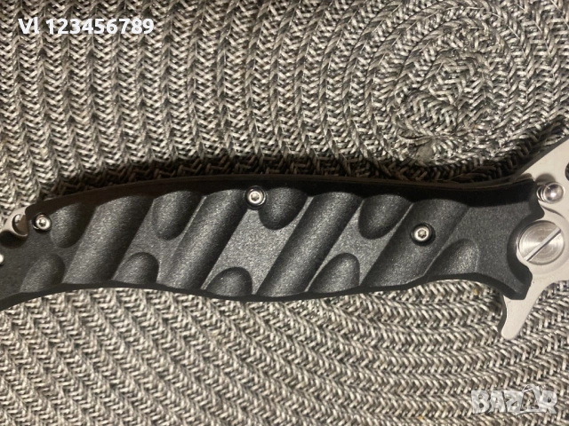 Руски сгъваем нож НОКС Финка-С, дизайн А.Бирюков - ЧЕРЕН, снимка 6 - Ножове - 53808610