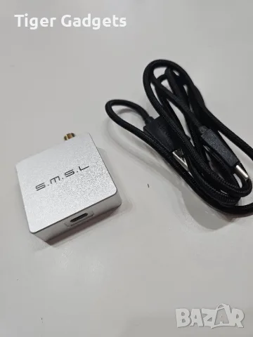 SMSL PO100 2024 USB Digital Audio Interface DDC MQA 24bit/192kHz DSD64 – Silver, снимка 6 - Ресийвъри, усилватели, смесителни пултове - 55837271