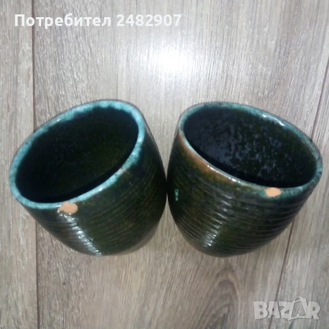 Комплект ретро чаши - 2 броя, снимка 4 - Чаши - 50915282
