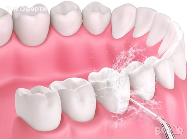 Компактен електрически зъбен душ с мощна водна струя за домашна употреба, снимка 4 - Други - 49104300