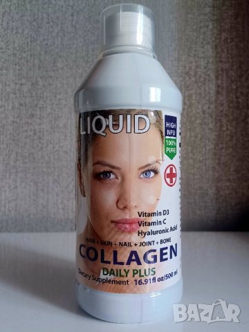 Течен Collagen Daily Plus 500мл., снимка 1 - Хранителни добавки - 44293572