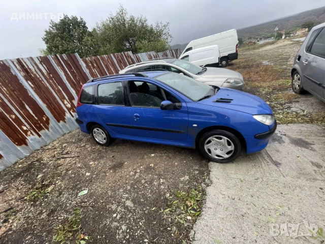 peugeot 206 sw 1.4 на части пежо 206 св facelift , снимка 5 - Автомобили и джипове - 51956444