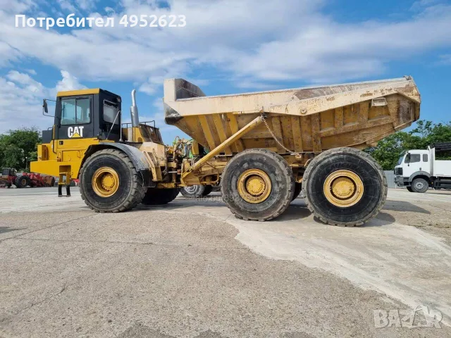 Дъмпер,колесен Caterpillar D400E, снимка 3 - Индустриална техника - 56126158
