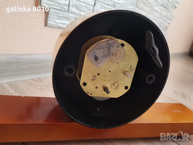 Стар каминен часовник, снимка 5 - Антикварни и старинни предмети - 51236832