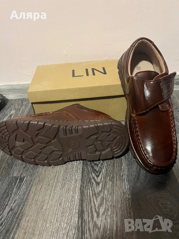 Мъжки кожени обувки , снимка 2 - Официални обувки - 52557609