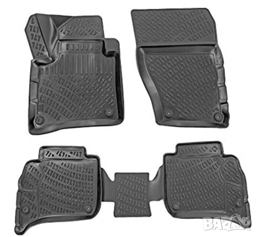 Гумени стелки RizLine за Porsche Cayenne 2011-2018, снимка 1