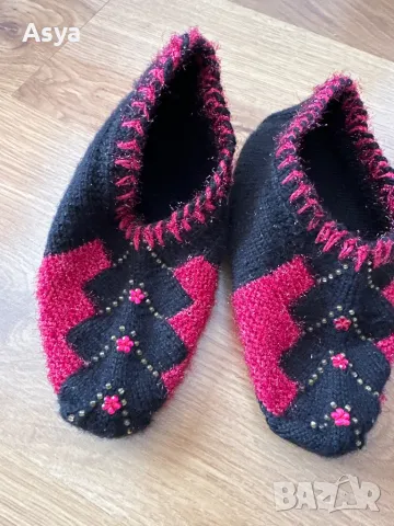 Ръчно плетени терлици , снимка 5 - Други - 49870616