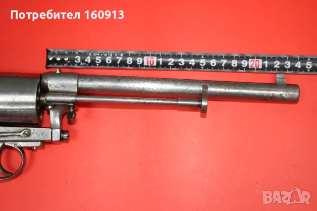 Оригинален дългоцевен револвер Гасер Gasser M1870 Виена., снимка 3 - Антикварни и старинни предмети - 51142067