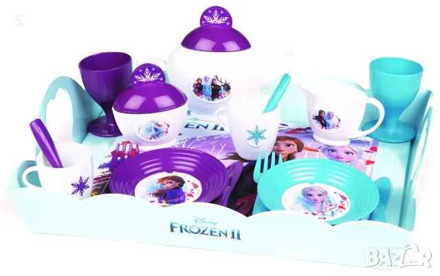 Детски поднос за сервиране Smoby Frozen