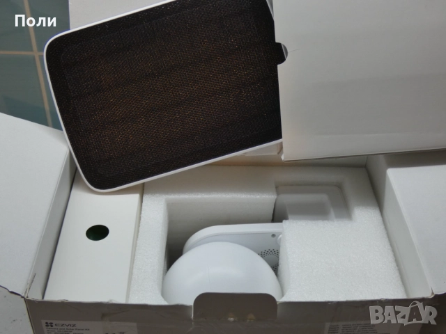 Ezviz Външна Wi-Fi Безжична IP камера AI соларна акумулаторна, снимка 2 - IP камери - 52919384