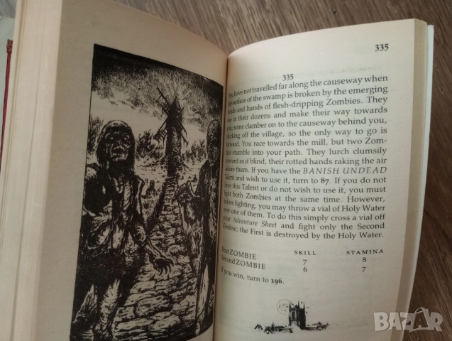 Книга-Игра - Fighting Fantasy(Битки Безброй) 40: Dead of Night , снимка 8 - Детски книжки - 56009579