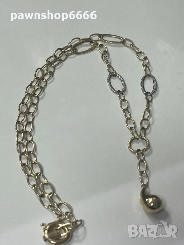 Златно колие 14 карата, снимка 5 - Колиета, медальони, синджири - 52942556