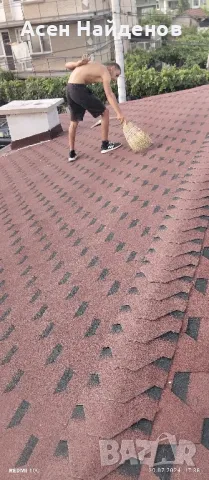 ремонт на отстраняване на течове хидроизолация Американски бешевни улуци , снимка 17 - Ремонти на покриви - 47783487