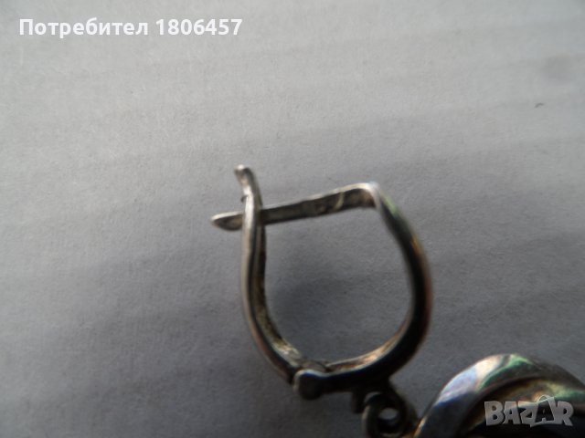 сребърни обеци, снимка 4 - Обеци - 39151013