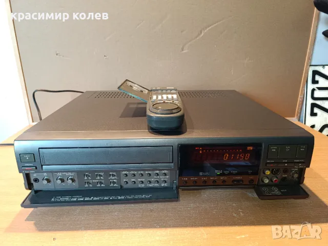 видеорекордер "JVC HR-S4700EG"/SVHS/, снимка 1