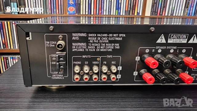 Denon DRA-385RD транзисторен ресийвър, снимка 5 - Ресийвъри, усилватели, смесителни пултове - 51968791