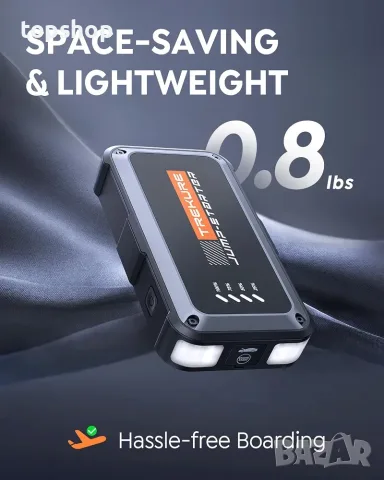Чисто нова стартерна батерия TREKURE TK10 Jump Starter 4000A / 16800mAh  , снимка 5 - Аксесоари и консумативи - 55746927