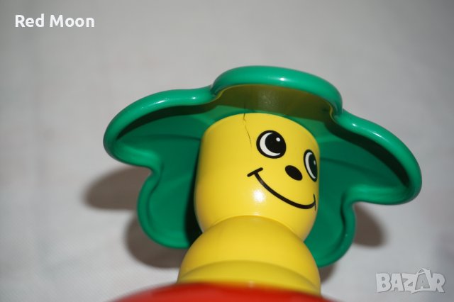 Vintage Рядка LEGO Музикална играчка ябълка Primo Duplo Musical Apple Toy 2973 Roly Poly, снимка 9 - Колекции - 44225955