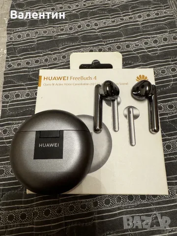 Huawei Freebuds 4 Silver, снимка 3 - Слушалки, hands-free - 56203109