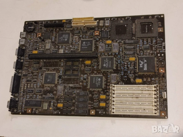 Платка mb с процесор i486 SX за ретро компютър, снимка 2 - Дънни платки - 53073767