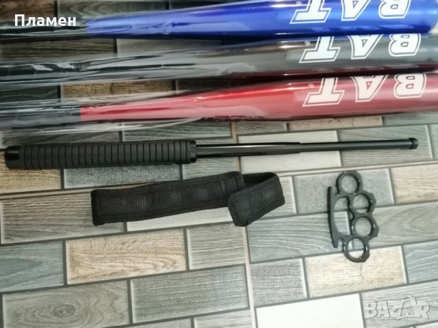 Метален бокс за ръка 3 вида , нож бокс 2в1, полицейска палка телескопична, алуминиева бухалка, снимка 4 - Ножове - 19301888