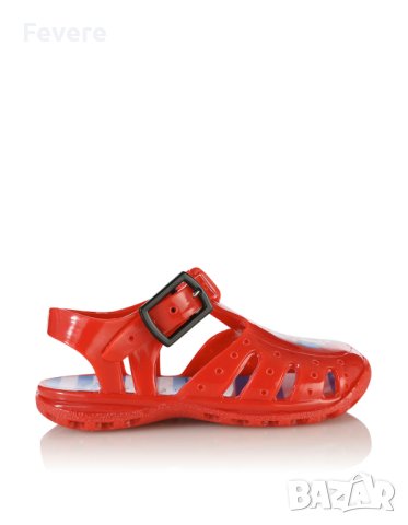 Червени силиконови детски сандали Мини Маус, снимка 1 - Детски сандали и чехли - 41420442