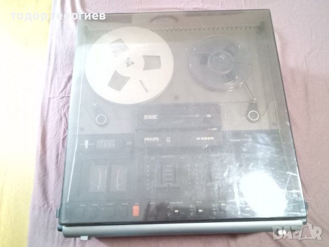 PHILIPS 3 мотора 3 скорости 3 глави- long live , DNL .Вграден усилвател с говорители., снимка 6 - Декове - 41326960