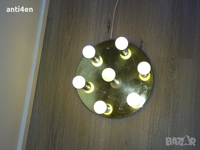 Стара таванната лампа за външен монтаж от Германия. Производител: Helestra, снимка 17 - Лампи за таван - 42598710