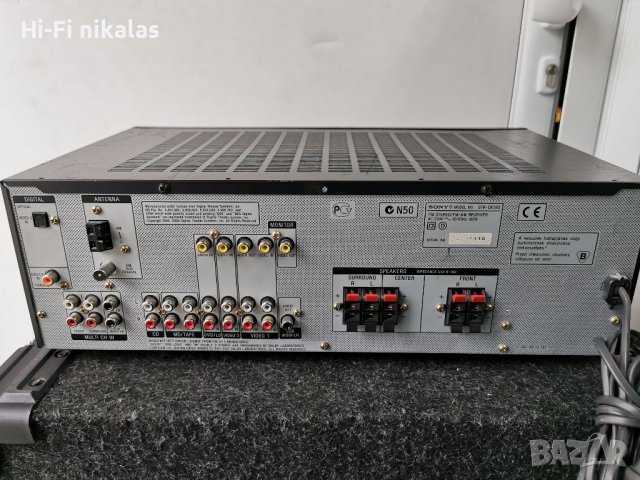 Усилвател Ресийвър SONY STR-DE585, снимка 5 - Ресийвъри, усилватели, смесителни пултове - 39321420