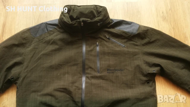 Deerhunter HUDSON DEER-TEX Waterproof Stretch Jacket размер M еластично яке водонепромокаемо - 1273, снимка 4 - Екипировка - 51119544