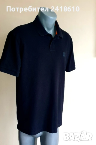 Hugo Boss Passenger Pique Cotton Slim Fit Stretch Mens Size XL  ОРИГИНАЛ! Мъжка Тениска!, снимка 4 - Тениски - 53520383