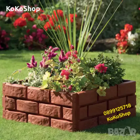 Декоративна ограда-180х29.5 см./пластмасова.ограда/ограда, снимка 2 - Огради и мрежи - 49493550