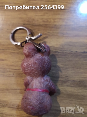 Стар ключодържател с мечето Миша, снимка 2 - Колекции - 52396293