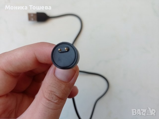 Магнитни USB зарядни за Xiaomi Mi Band 5,6 и 7, снимка 3 - Смарт гривни - 41911430