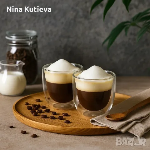 Чаша за еспреco Luigi Ferrero Coffeina FR-8012 80ml, 2 броя
