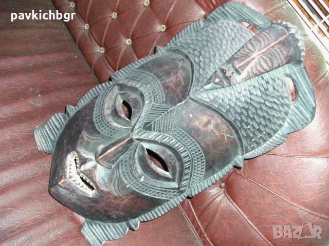 Африканска маска, снимка 5 - Колекции - 35982083