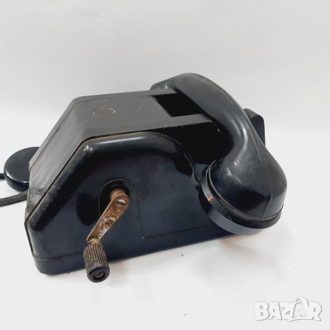 Бакелитов телефон Белоградчик ТМ 30 1967 г.с манивела(7.4), снимка 5 - Антикварни и старинни предмети - 44448170