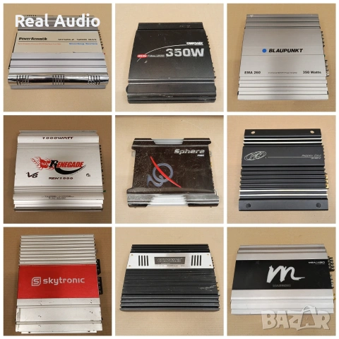 Усилвател Renegade Power Acoustic Macrom Monacor 