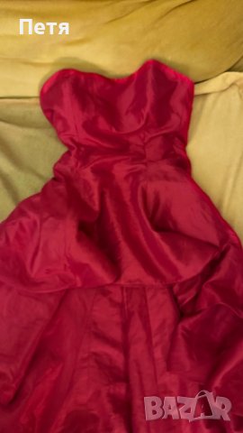 Nina Ricci Червена официална рокля, снимка 5 - Рокли - 24807904